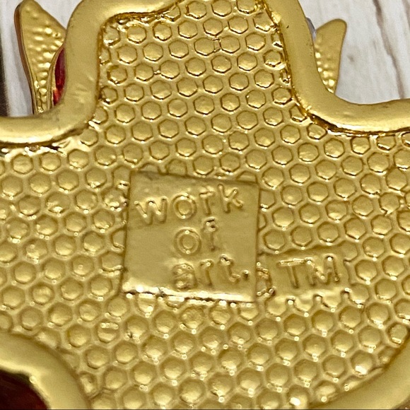 Retired Objet d’Art Autum Fall Maple Leaf Trinket - Picture 11 of 12